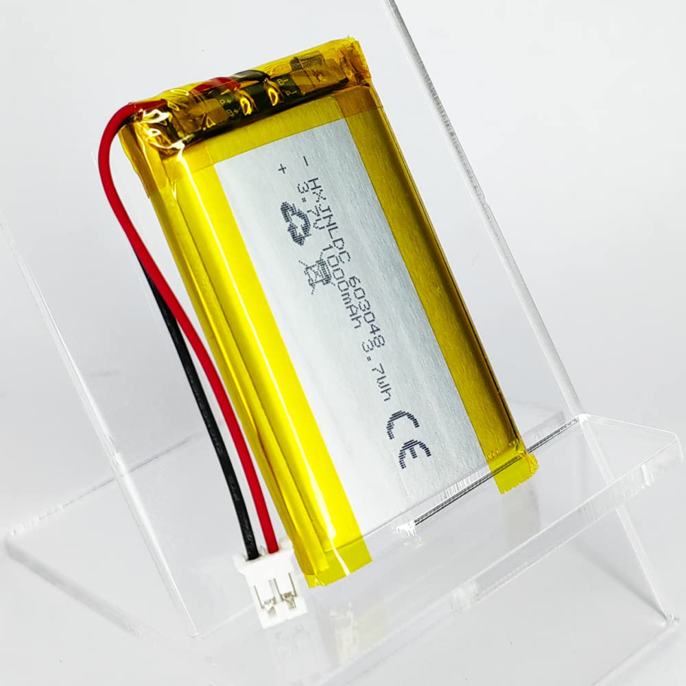 Amazon | DC 3.7V 1000mah 603048充電可能リチウムポリマー電池for DIY